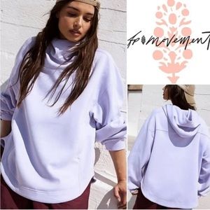 NWOT Free People Pick Up The
Pace Pullover Hoodie Sweatshirt